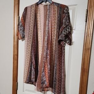 Liberty Love Earthy Tones Patterned Top